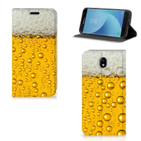 Samsung Galaxy J7 2017 | J7 Pro Flip Style Cover Bier - thumbnail