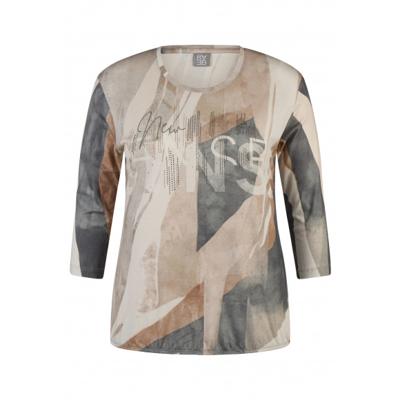 Rabe - Grijs | Dames | Top | Grijs | 50 | regular | Kamst mode