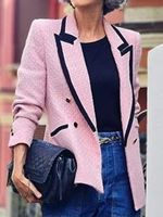 Buttoned Simple Blazer