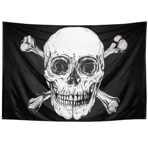 Reuzenvlag XXL Piraten Skull (200x300cm)