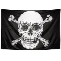 Reuzenvlag XXL Piraten Skull (200x300cm) - thumbnail