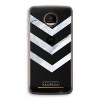 Marmeren pijlen: Motorola Moto Z Force Transparant Hoesje