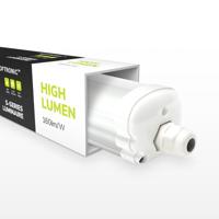 S-Series - LED TL armatuur 120cm - IP65 Waterdicht - 24 Watt 3840 Lumen (160lm/W) - 4000K neutraal wit - Koppelbaar - IK07 - Tri-Proof plafondverlichting