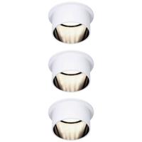 Paulmann 93377 LED-inbouwlamp LED LED vast ingebouwd 18 W Wit (mat), Zwart (mat)