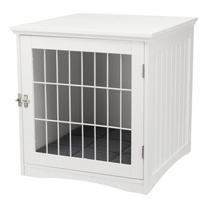 Trixie benche home kennel hond / kat wit 48x51x51 cm