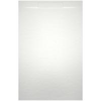 Riho Isola Douchevloer 80x80x3cm Kunstmarmer Leisteen structuur mat wit D007001105