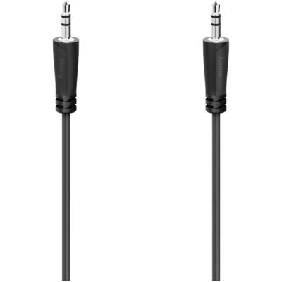 Hama AUDIOKABEL, 3,5MM JACK-STEREO - 3,5MM JACK STEREO, 1,5 M Audio kabel