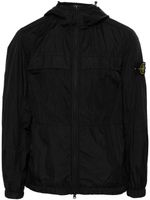 Stone Island veste légère à motif Compass signature - Noir