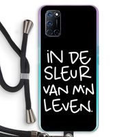 De Sleur: Oppo A52 Transparant Hoesje met koord