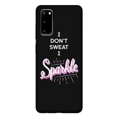 Sparkle quote: Samsung Galaxy S20 Tough Case