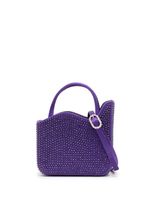 Le Silla mini sac Divina à ornements en cristal - Violet - thumbnail