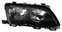Koplamp rechts ZWART vanaf 9/'01 inclusief stelmotor 0649964