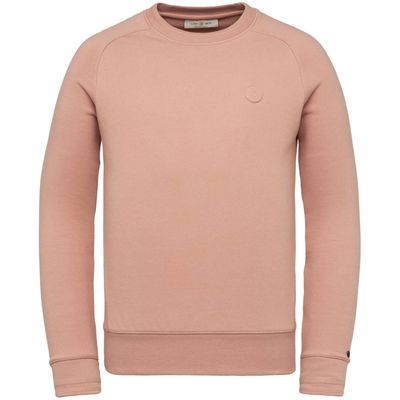 R-neck terry sweat mellow rose