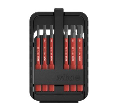 Wiha 43156 | Bitset slimBit electric | 6-delig - 43156