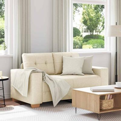 Loveseat Bank Linnen 120 cm