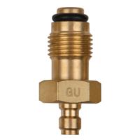 KS Tools 150.2342 Adapterstuk M16x1,5 buitenschroefdraad en 1/4 slangaansluiting met afdichtring