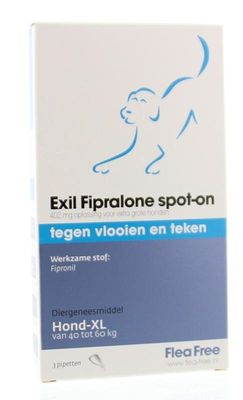 Exil Fipralone spot on hond X large (3 st)
