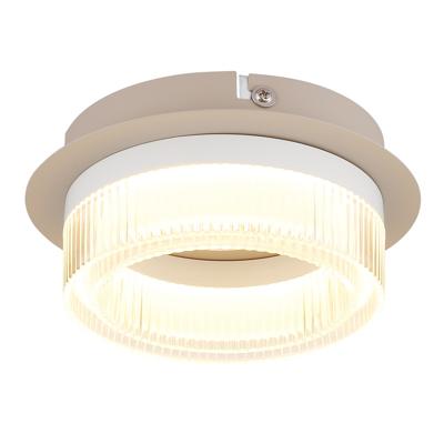Globo Moderne plafondlampZara zand bruin Ø 16cm - 48046D