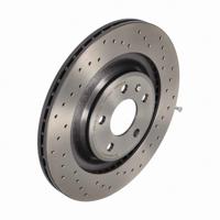 Remschijf BREMBO XTRA LINE BREMBO, Remschijftype: Geperforeerd / Geventileerd, u.a. für Audi