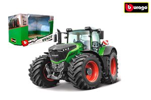 Burago tractor Fendt 1000 vario frictie 10cm