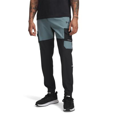 Under Armour Tech Utility Woven Cargobroek Zwart Lichtblauw