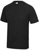 Just Cool JC001J Kids´ Cool T - Jet Black - 7/8 (M)