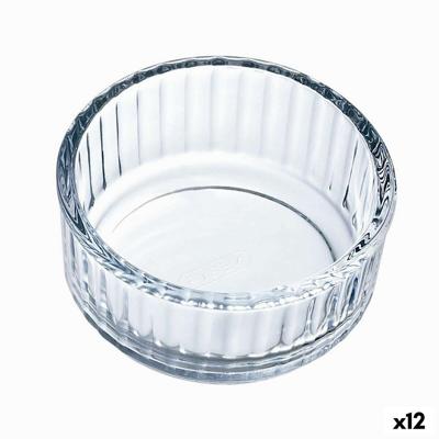 Vlaaimal Pyrex Classic Vidrio Transparant Glas 10 x 10 x 5 cm Cirkelvormig (12 Stuks)