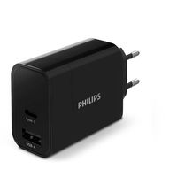 PHILIPS - USB-Oplaadblok - DLP2621/03 - 230V - USB-A en USB-C Poorten