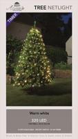 Netverlichting 320 lampjes warm wit Net Lights - Coenbakker