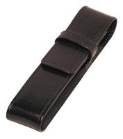 Pennenetui 321 buffelleer 1dlg zwart