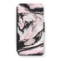 Roze stroom: iPhone SE 2020 Flip Hoesje