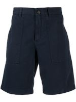 Brunello Cucinelli bermuda à lien de resserrage - Bleu