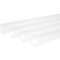Alphacool eisrohr 16/13mm plexi (pmma) hardtube satin 80cm buis (transparant, 4 stuks)