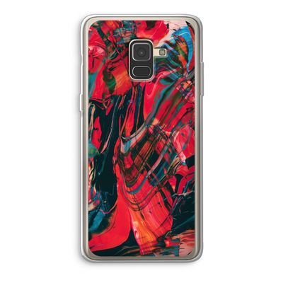 Endless Descent: Samsung Galaxy A8 (2018) Transparant Hoesje