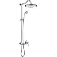 Regendouche set Tres Clasic | Inbouw | Mengkraan | 1-weg | Vintage | Chroom