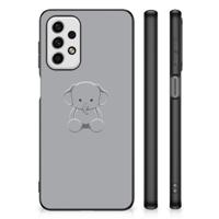 Samsung Galaxy A23 Hoesje Grijs Baby Olifant