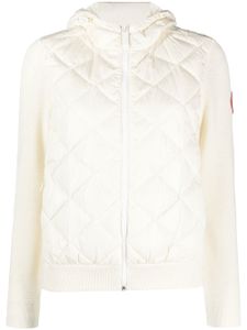 Canada Goose cardigan zippé à col cheminée - Blanc