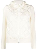 Canada Goose cardigan zippé à col cheminée - Blanc