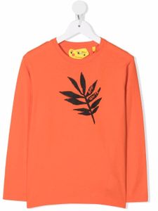 Off-White Kids t-shirt à logo imprimé - Orange