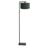 Steinhauer Vloerlamp Stang H 160 cm groene kap - zwart Steinhauer Vloerlamp Stang H 160 cm groene kap - zwart