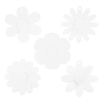 Creativ Company Bloemen wit, 5x 3st.