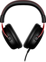 HyperX Cloud II Red Over Ear headset Gamen Kabel Stereo Zwart/rood - thumbnail