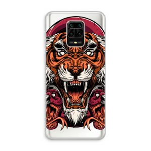 Tiger and Rattlesnakes: Xiaomi Redmi Note 10 Lite Transparant Hoesje