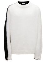 JW Anderson pull colour block à col rond - Blanc