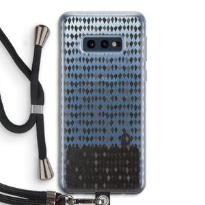 Crazy shapes: Samsung Galaxy S10e Transparant Hoesje met koord