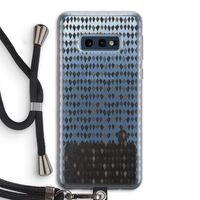 Crazy shapes: Samsung Galaxy S10e Transparant Hoesje met koord