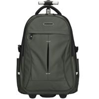 Enrico Benetti Northern Backpack trolley 17 inch-Olive Enrico Benetti Northern Backpack trolley 17 inch-Olive