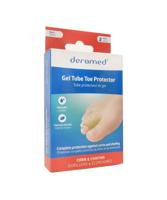 Deramed Teenring gel geribbeld maat M Deramed Teenring gel geribbeld maat M
