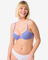 HEMA Voorgevormde Push-up Beugel Bh Blauw (blauw)