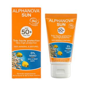 Alphanova Sun Sun gezichtscreme SPF50 vegan (50 gr)